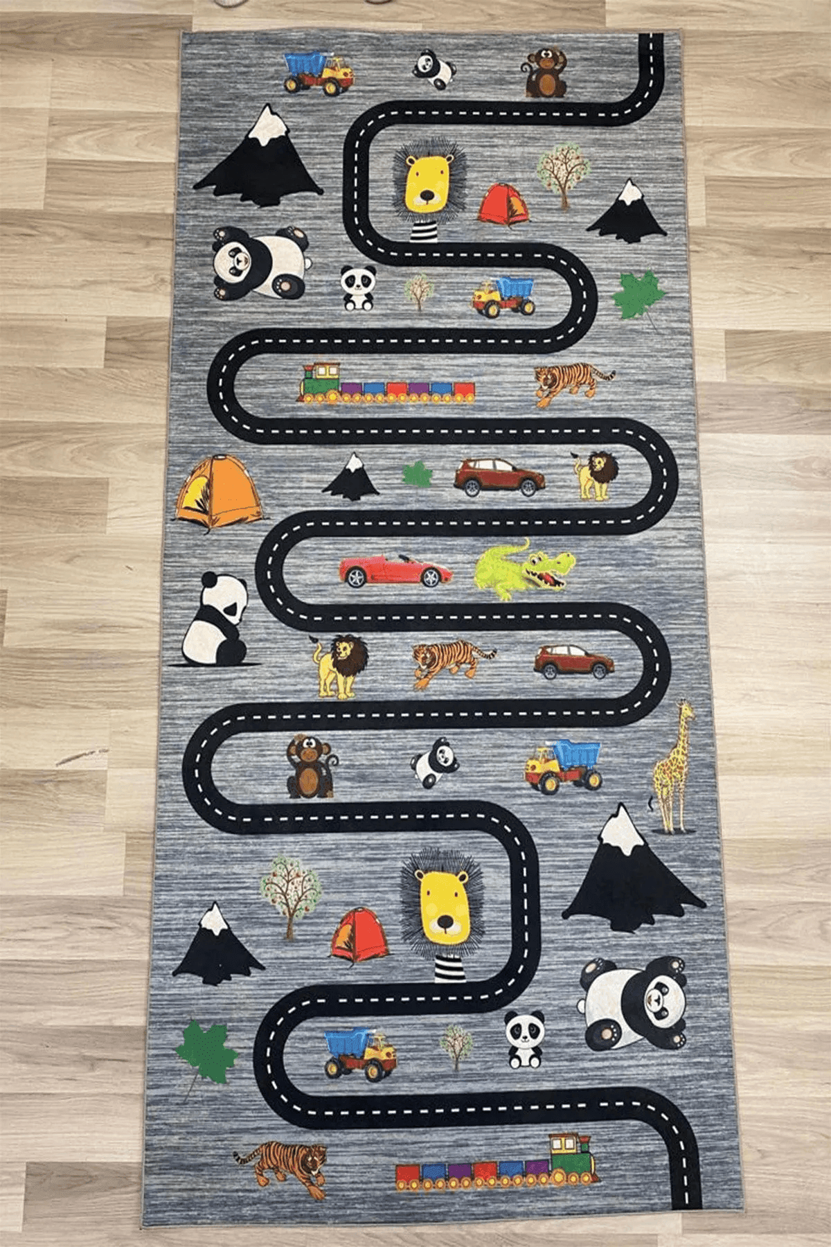 Çocuk Halısı Çocuk Odası İçin Renkli Pamuk Halı - Carpetella