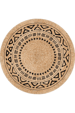 Dijital Baskılı Yuvarlak Halı - Carpetella