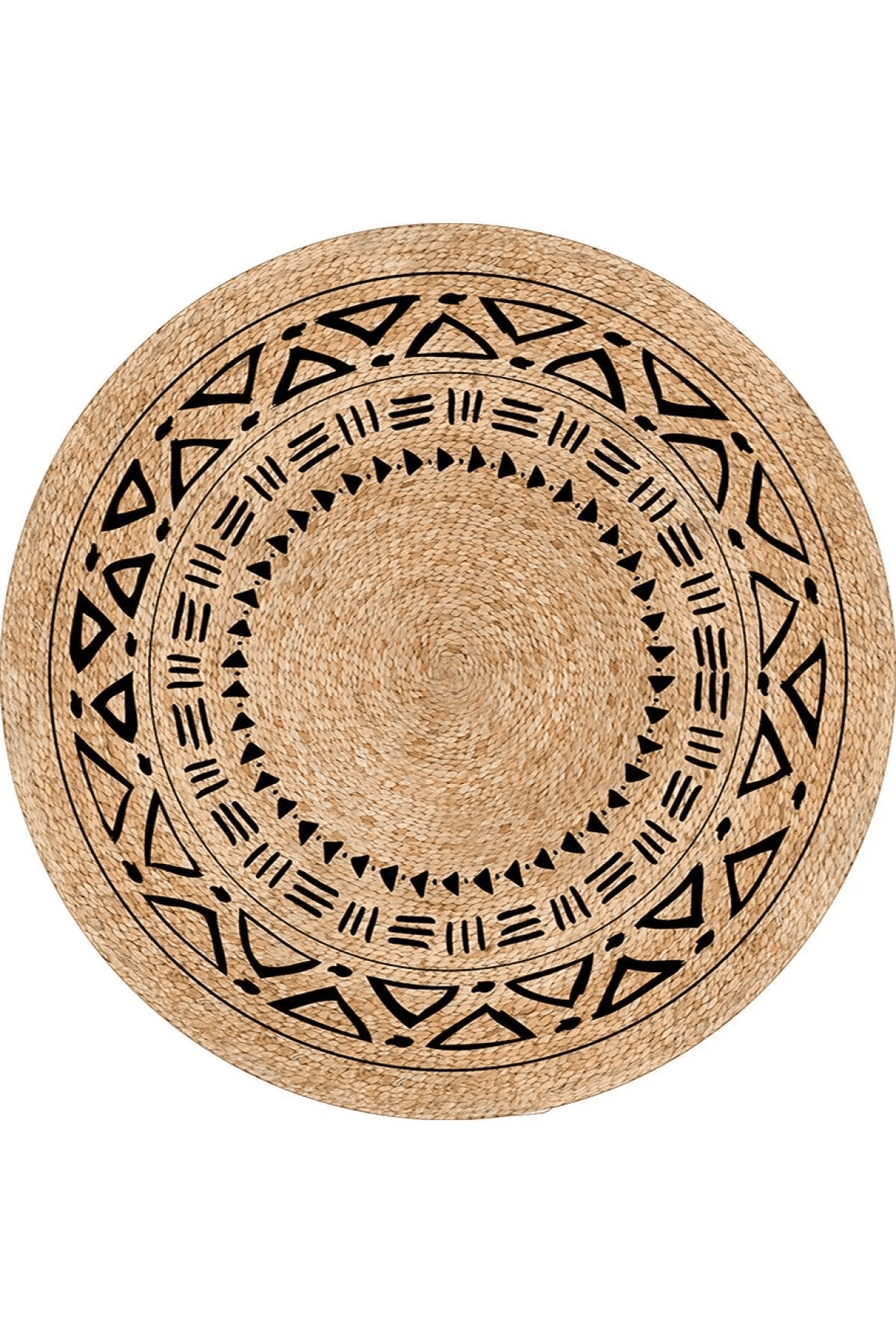 Dijital Baskılı Yuvarlak Halı - Carpetella