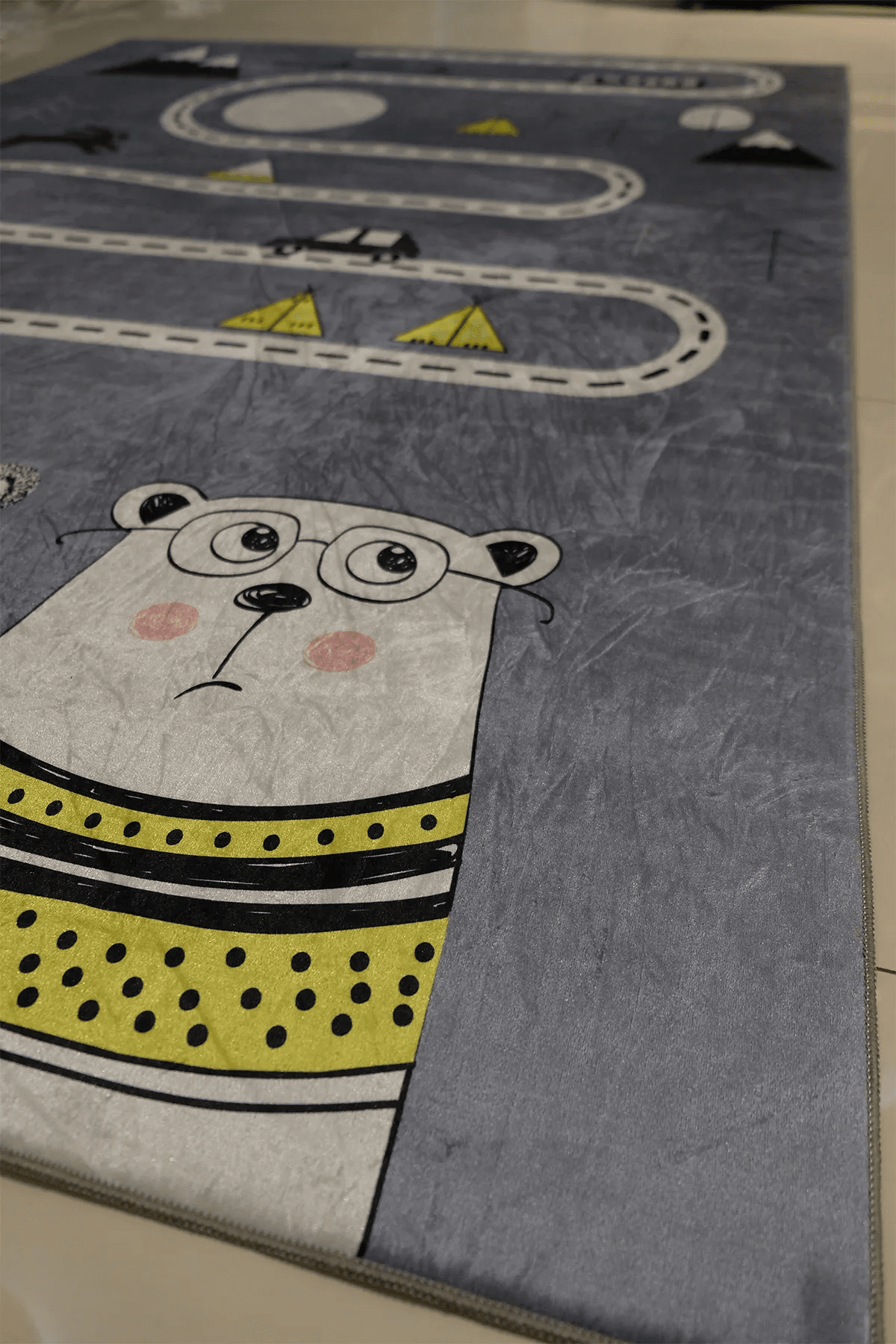 Çocuk Halısı Çocuk Odası İçin Renkli Pamuk Halı - Carpetella