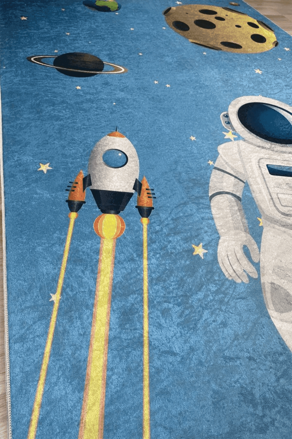 Çocuk Halısı Çocuk Odası İçin Renkli Pamuk Halı - Carpetella