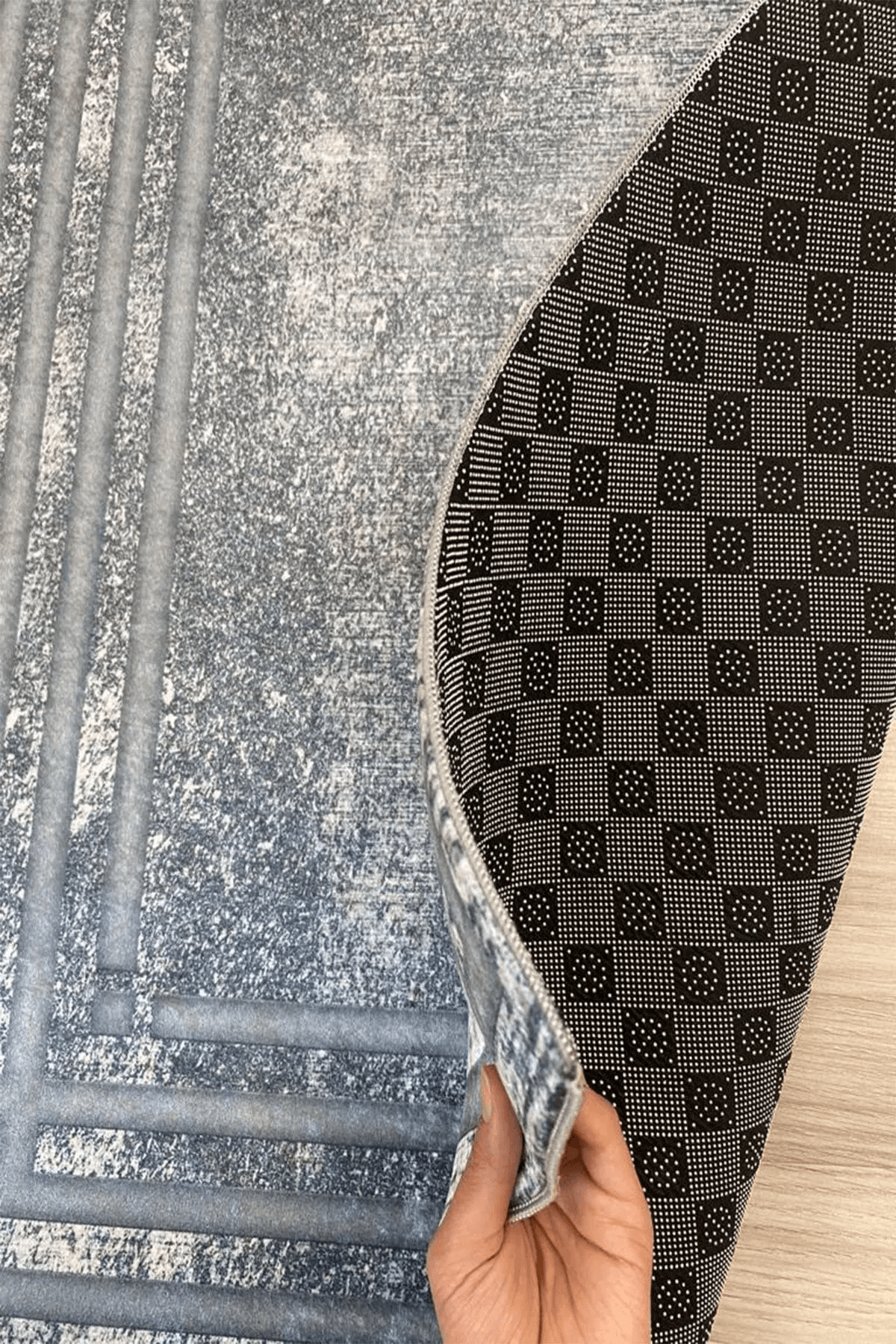 Salon Halısı Dijital Baskılı Antibakteriyel Halı - Carpetella