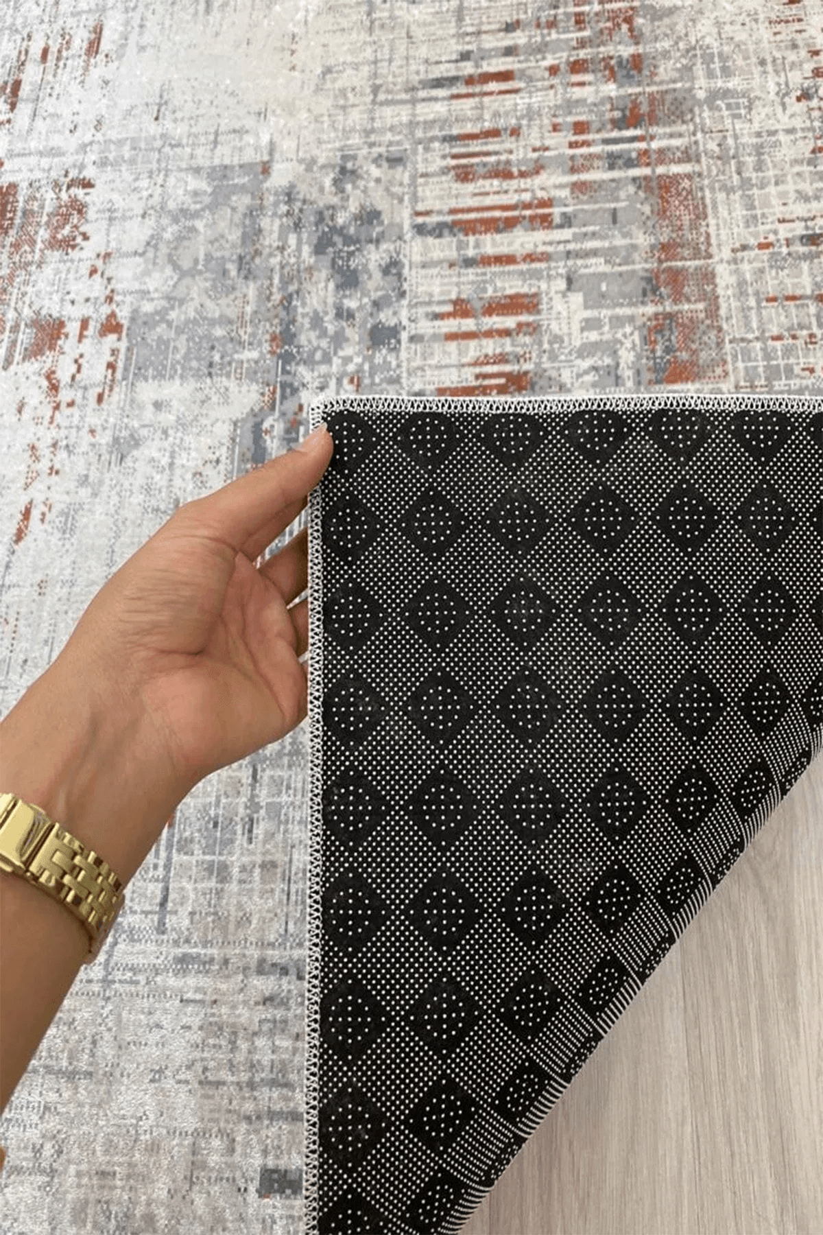 Salon Halısı Dijital Baskılı Antibakteriyel Halı - Carpetella