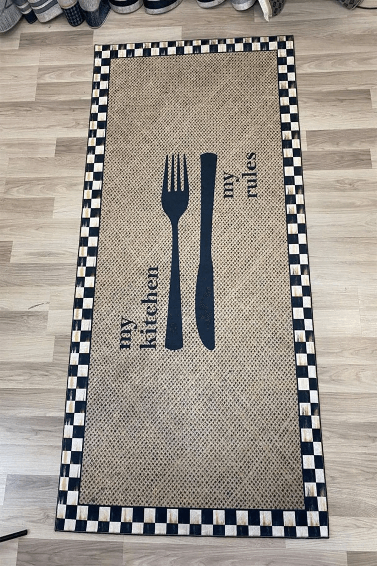 Dijital Baskılı Mutfak Halısı - Carpetella