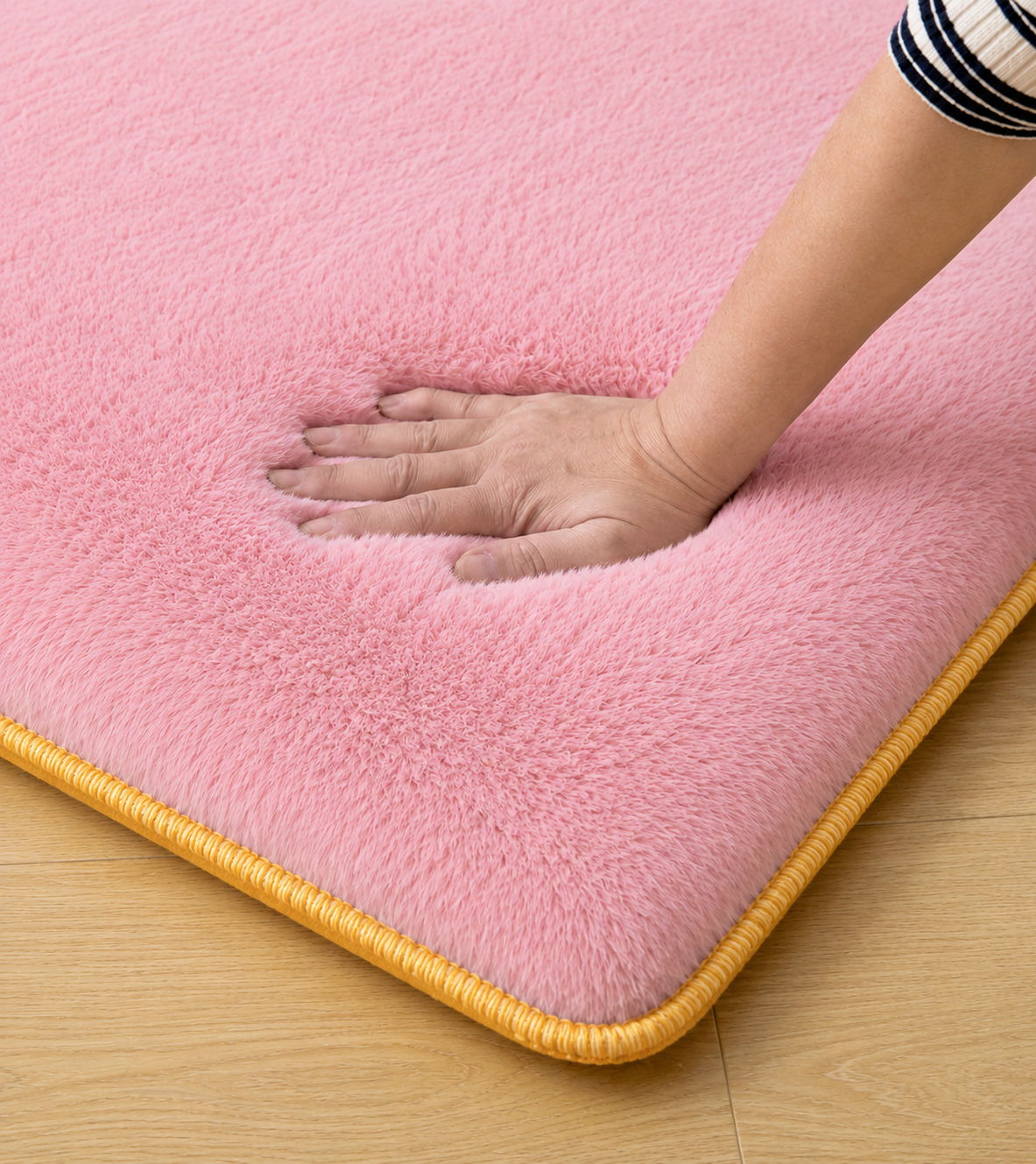 3 cm Süngerli Welsoft Bebek Oyun Matı | Kaymaz Taban Pembe