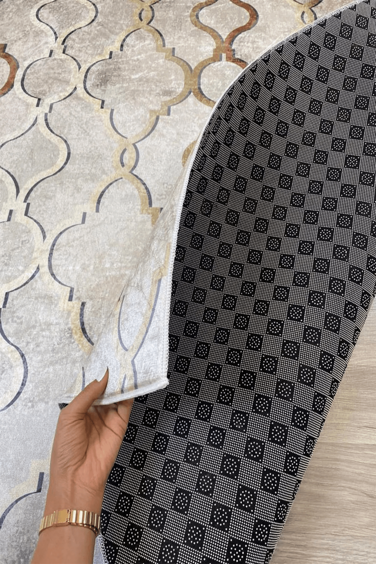 Salon Halısı Dijital Baskılı Antibakteriyel Halı - Carpetella