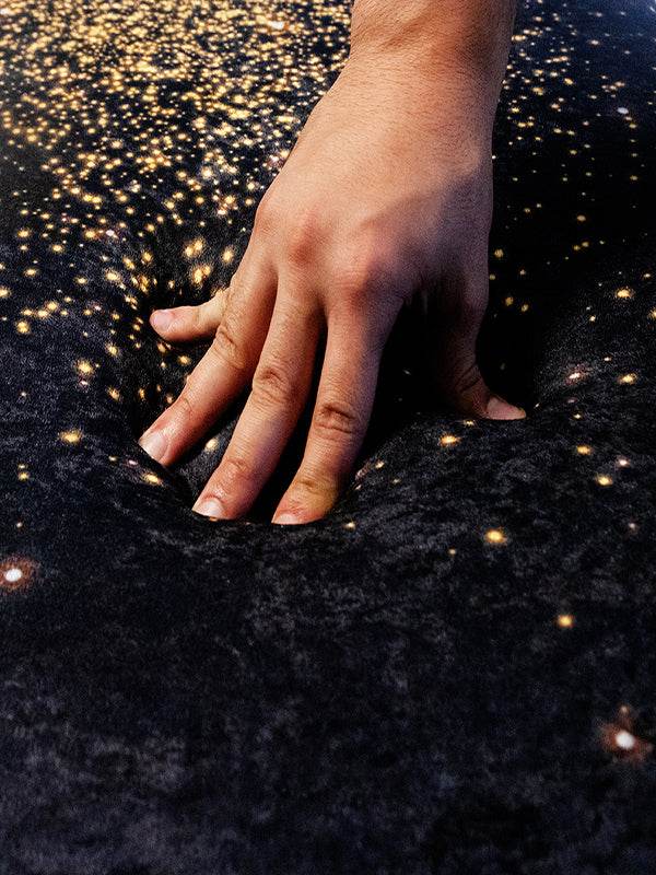 3 CM Süngerli Ortopedik Seccade - Hilal Gold Lüks Ortopedik Kadife - Carpetella