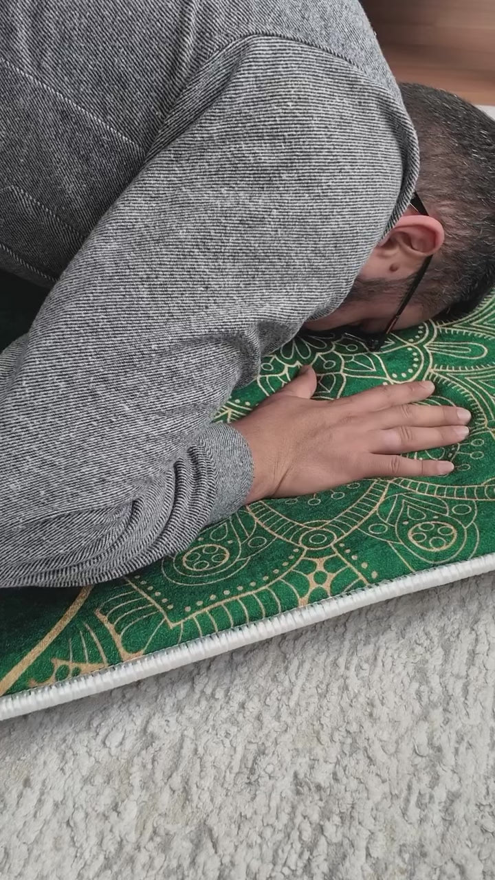 Videoyu yükle: 3 CM Süngerli Ortopedik Visco Seccade - Bordo Kadife