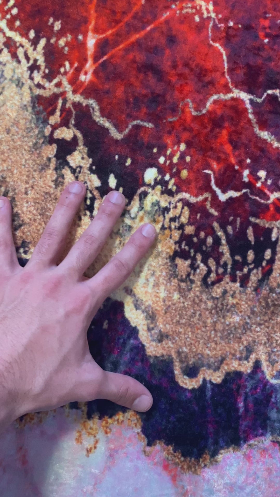 Videoyu yükle: 3 CM Süngerli Ortopedik Seccade - Kırmızı Gold Kaymaz Ortopedik Seccade