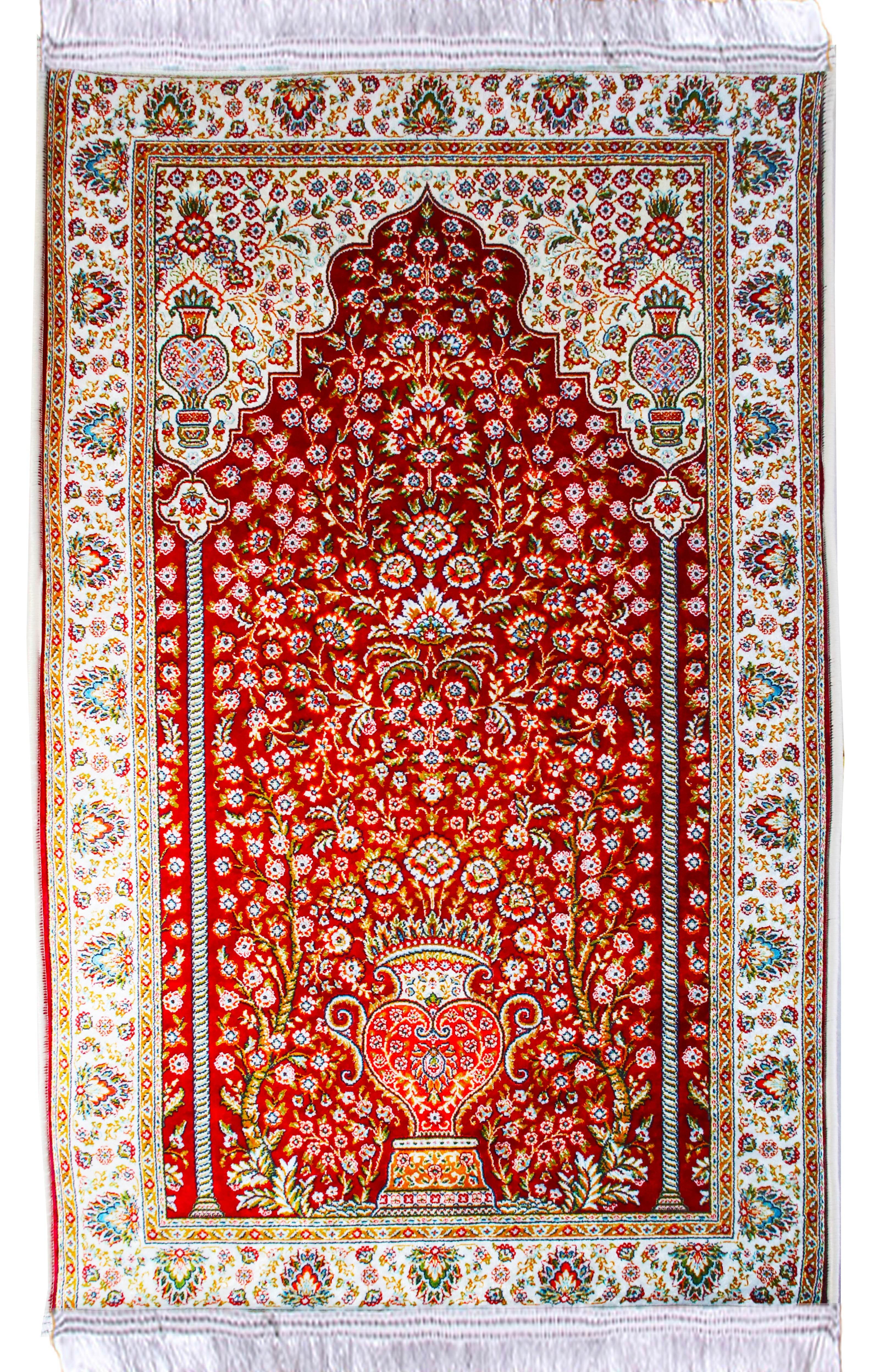 3 CM Süngerli Ortopedik Seccade – Kaymaz Katlanabilir Kadife - Carpetella